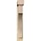 Ekena Millwork Westlake Block Rough Sawn Bracket w/ Offset Brace, Douglas Fir, 6"W x 28"D x 40"H BKT0604X28X40WTL05RDF - alternate 2